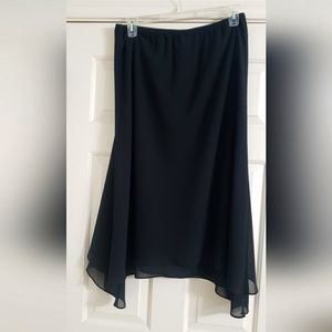 Black MSK Crepe Skirt - Size 2X